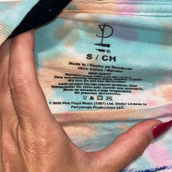 Urban Outfitters Pink Floyd vintage graphic shirt tie-dye S Wish You Were Here - Picture 4 of 5